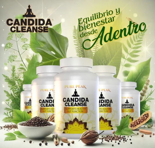 Cándida Cleanse® fórmula 100% Natural