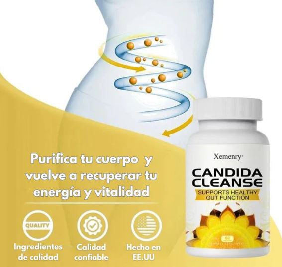 Cándida Cleanse® fórmula 100% Natural