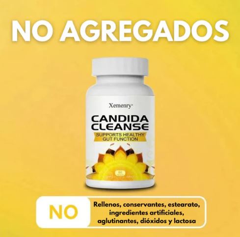 Cándida Cleanse® fórmula 100% Natural