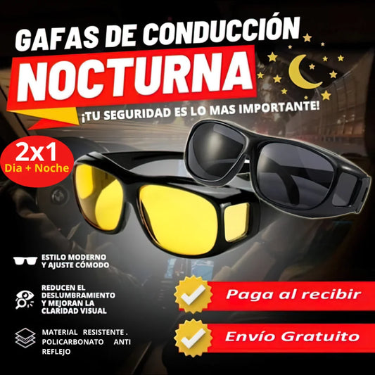 NightVision® Gafas de conduccion día y noche HD X2